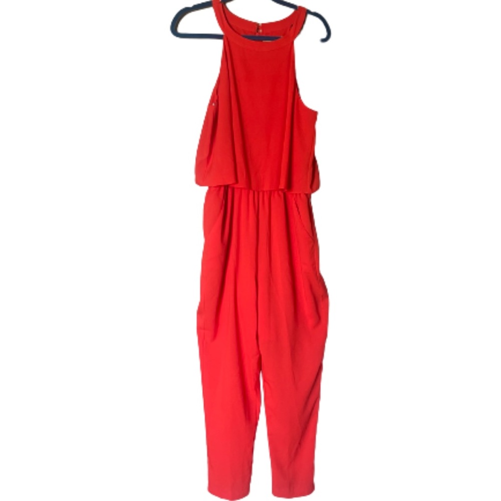 Gibson Latimer red-ish orange jumpsuit